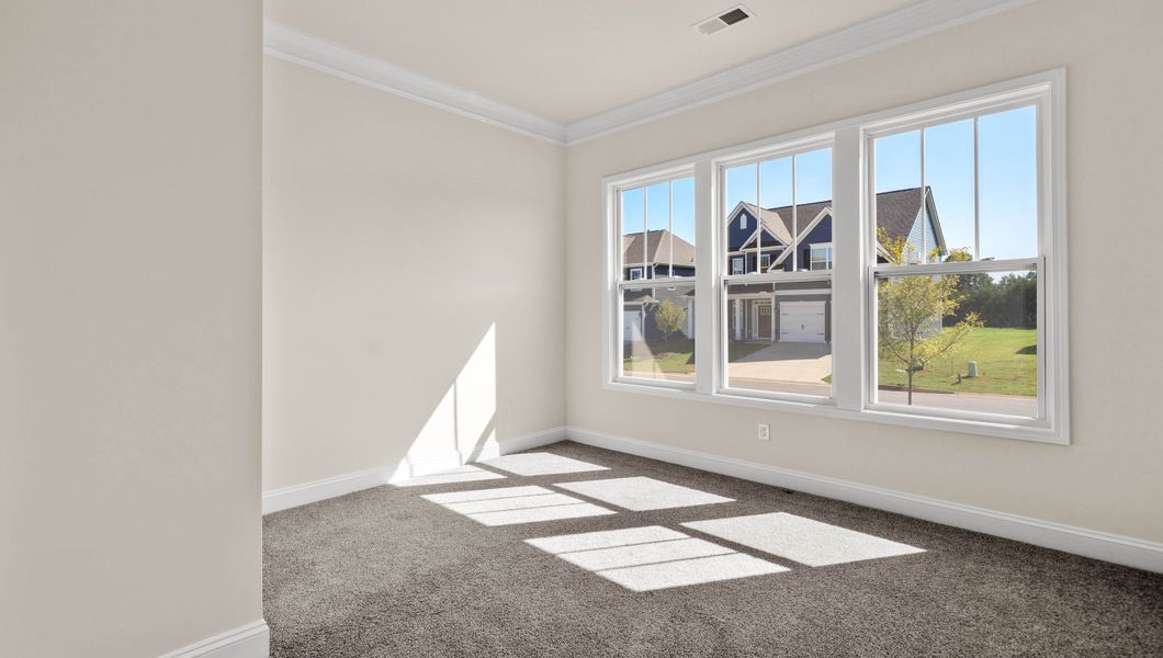 Spacious, unfurnished interior of a new home in Sunset Summits, Spartanburg (Image 20). Spacious, unfurnished interior of a new home in Sunset Summits, Spartanburg (Image 20).