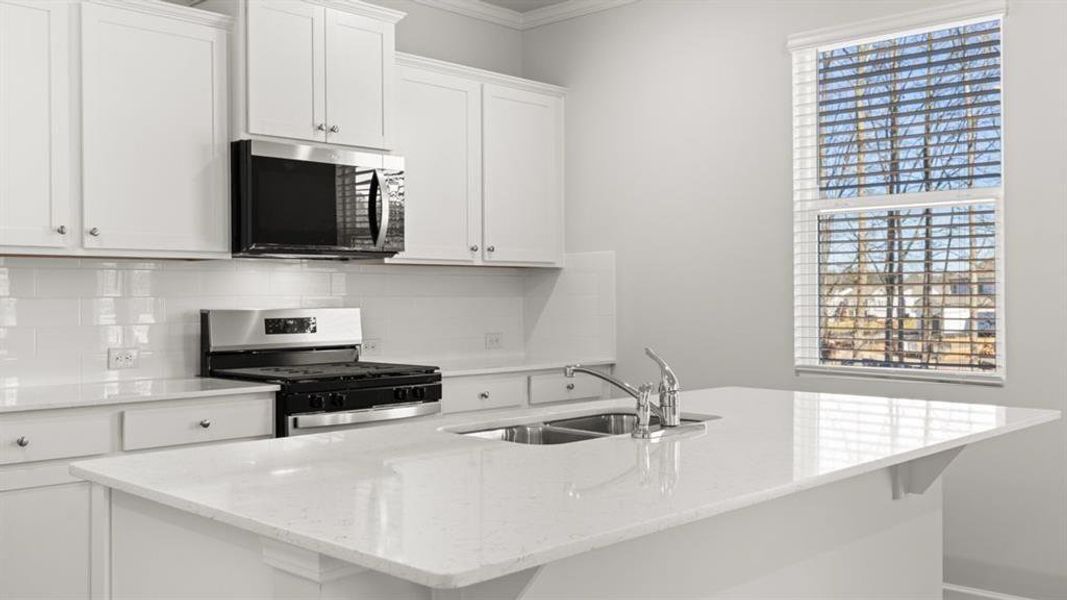 Furnished interior view inside a new home in Braselton Village, Braselton (Image 4).