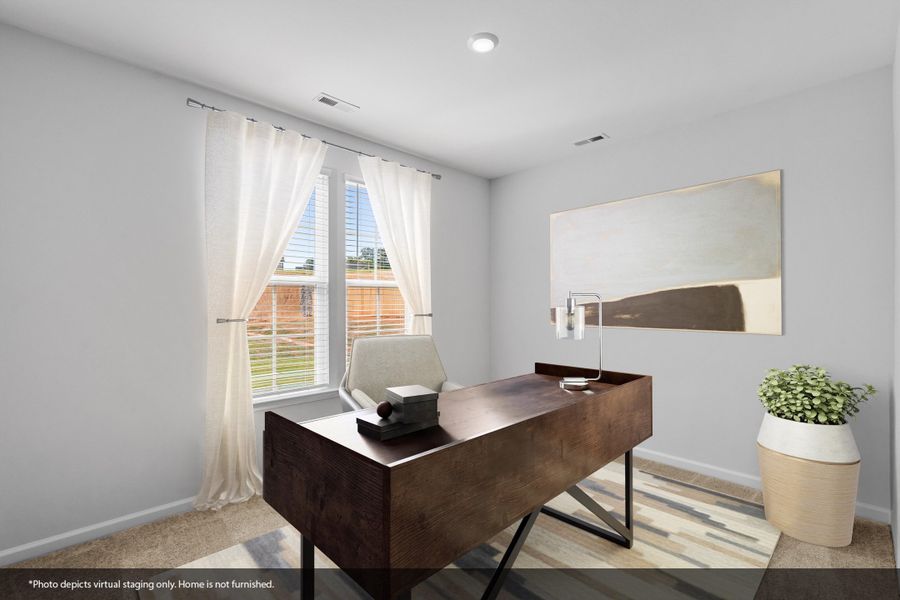 Furnished interior view inside a new home in Brooke Hill, Lewisville (Image 10).