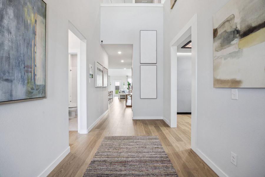 Entryway in the Winters home plan by Trophy Signature Homes – REPRESENTATIVE PHOTO Entryway in the Winters home plan by Trophy Signature Homes – REPRESENTATIVE PHOTO