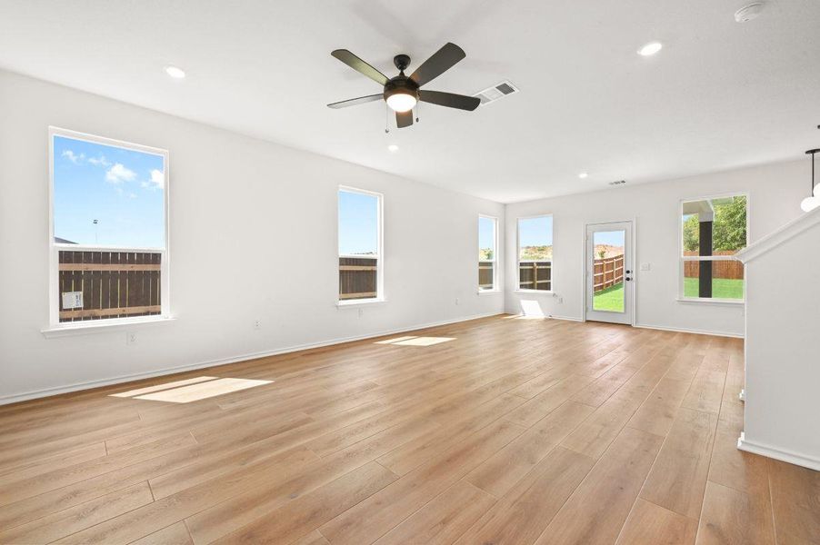 Spacious, unfurnished interior of a new home in Watermill-Heritage Collection, Uhland (Image 22). Spacious, unfurnished interior of a new home in Watermill-Heritage Collection, Uhland (Image 22).