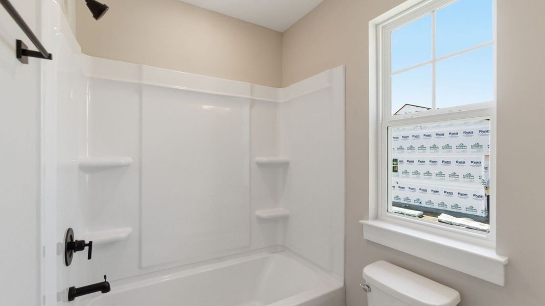 Bathroom with window Bathroom with window