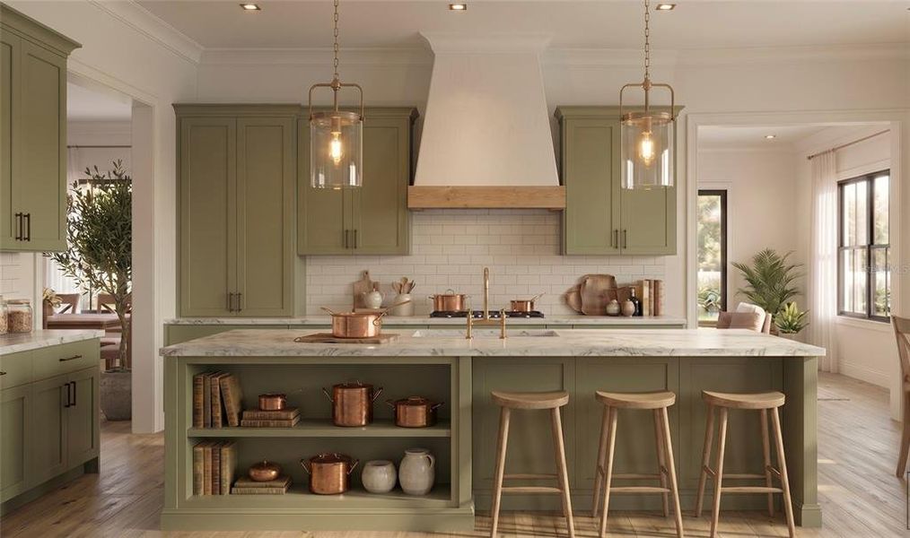 Furnished interior view inside a new home in , Winter Park (Image 4).