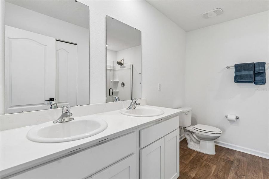 Furnished interior view inside a new home in Ravenswood Village, St. Augustine (Image 9). Furnished interior view inside a new home in Ravenswood Village, St. Augustine (Image 9).