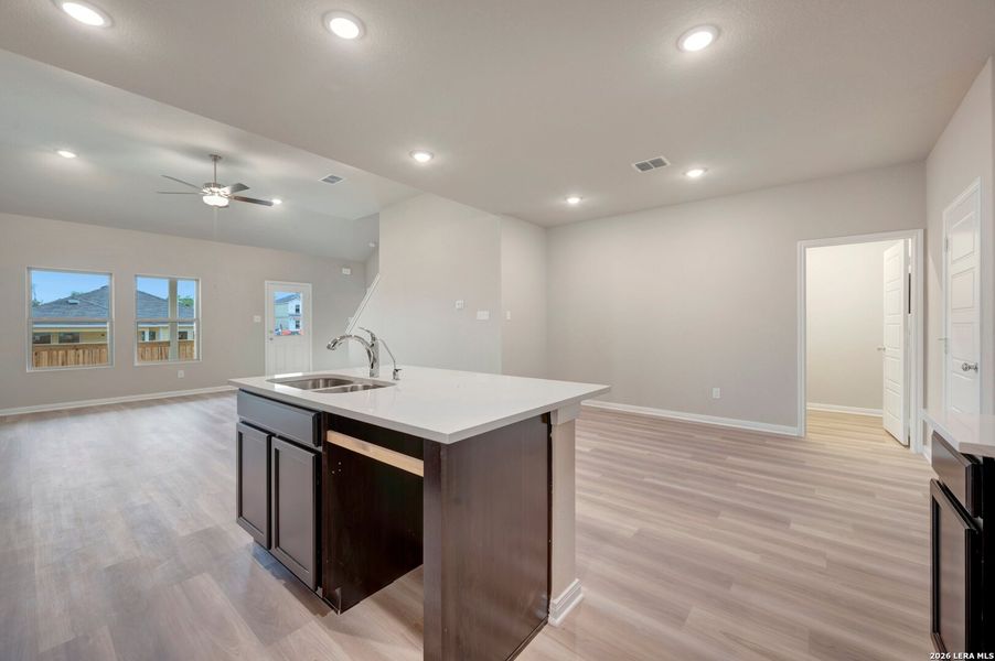 Furnished interior view inside a new home in Agave, San Antonio (Image 9). Furnished interior view inside a new home in Agave, San Antonio (Image 9).