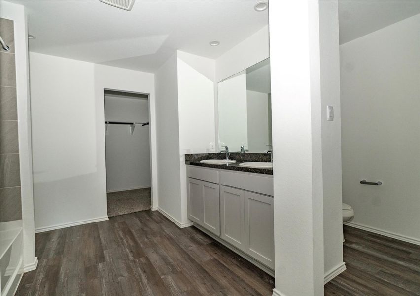 Furnished interior view inside a new home in , Spring (Image 8). Furnished interior view inside a new home in , Spring (Image 8).