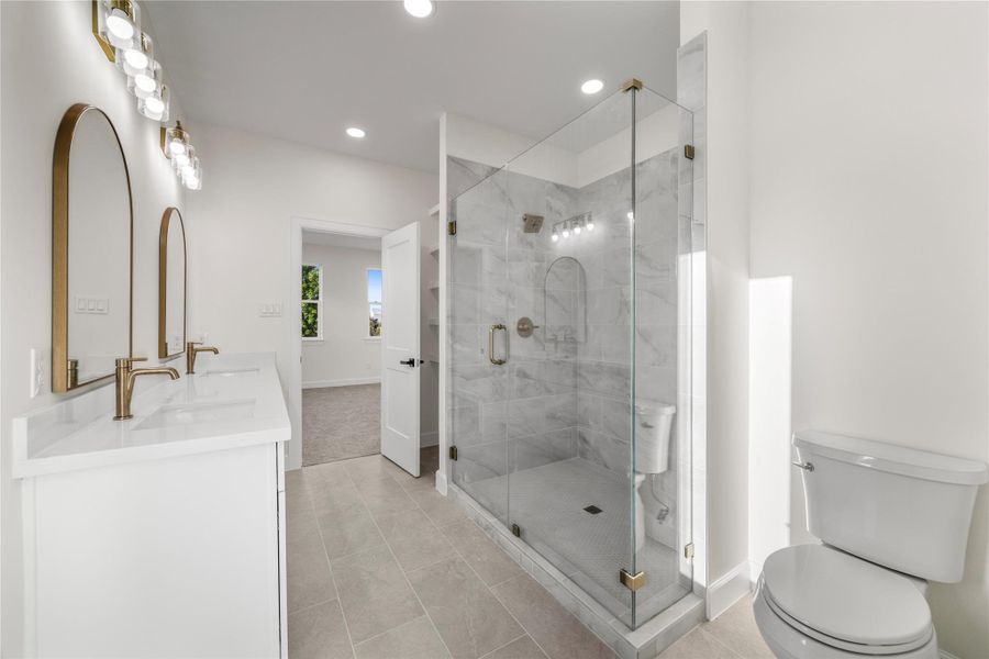 Furnished interior view inside a new home in , Houston (Image 18).