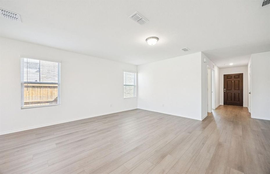 Entry leading into gather room Entry leading into gather room