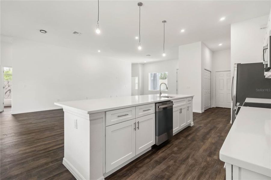 Furnished interior view inside a new home in , North Port (Image 6).