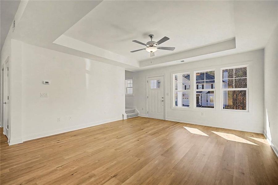 Spacious, unfurnished interior of a new home in , Canton (Image 13).