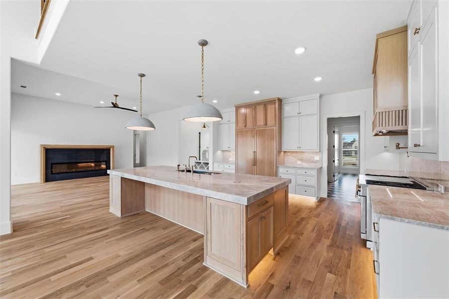 Furnished interior view inside a new home in , Aledo (Image 9).