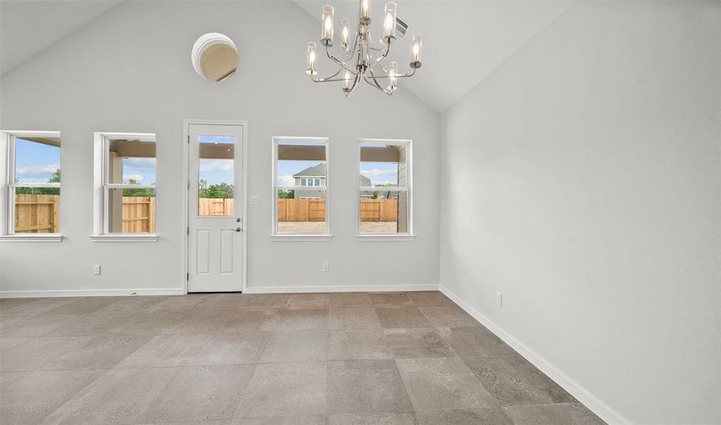 Elegant dining area (*Photo not of actual home and used for illustration purposes only.)