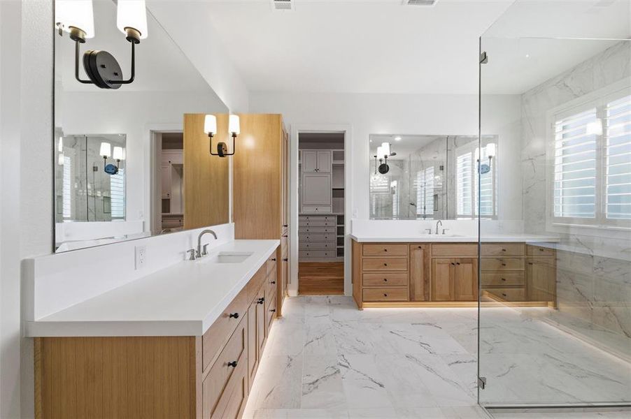 Furnished interior view inside a new home in , Aledo (Image 14).