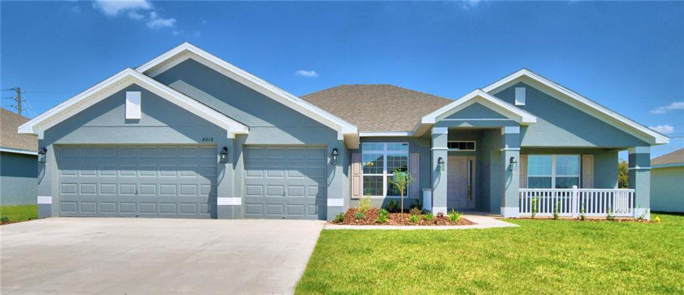 Photos are stock photos until home is completed. There is no front porch on this home.