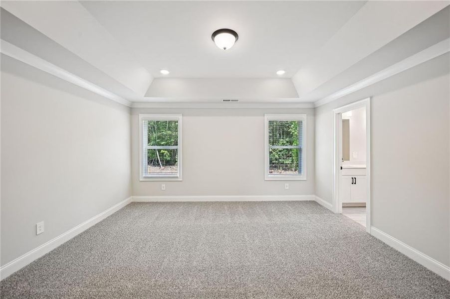 Spacious, unfurnished interior of a new home in Vines at Mill Creek - Legacy Series, Braselton (Image 38).