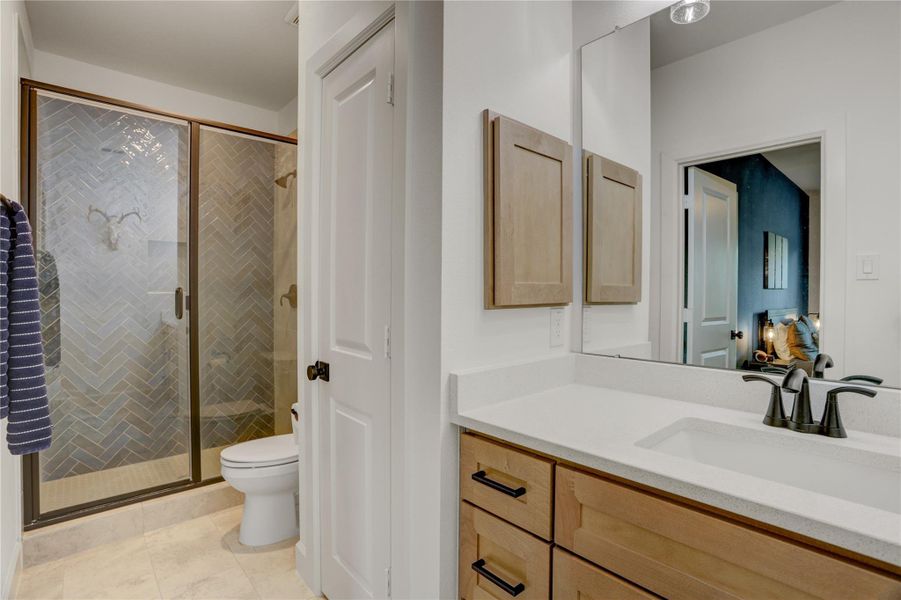 Furnished interior view inside a new home in , Richmond (Image 36).