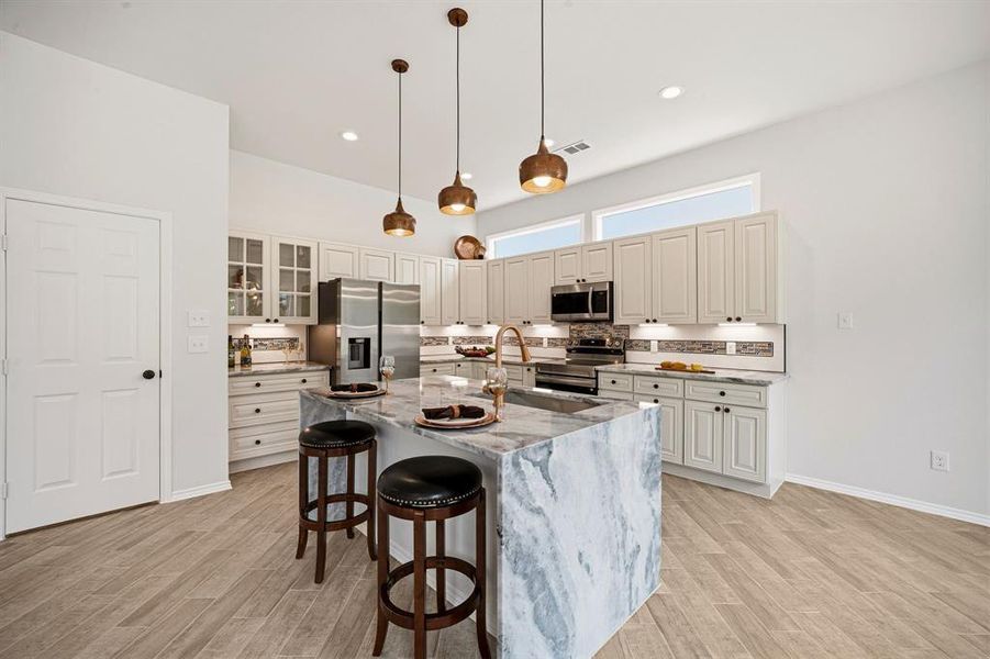 Furnished interior view inside a new home in , Ennis (Image 10). Furnished interior view inside a new home in , Ennis (Image 10).