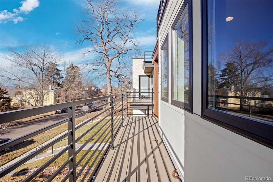 Exterior details and patio area of a home in , Denver (Image 31).