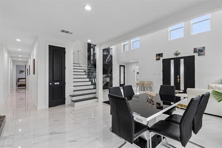 Furnished interior view inside a new home in , Van Alstyne (Image 20).