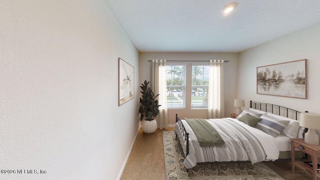 Furnished interior view inside a new home in Egret Creek, Jacksonville (Image 8). Furnished interior view inside a new home in Egret Creek, Jacksonville (Image 8).