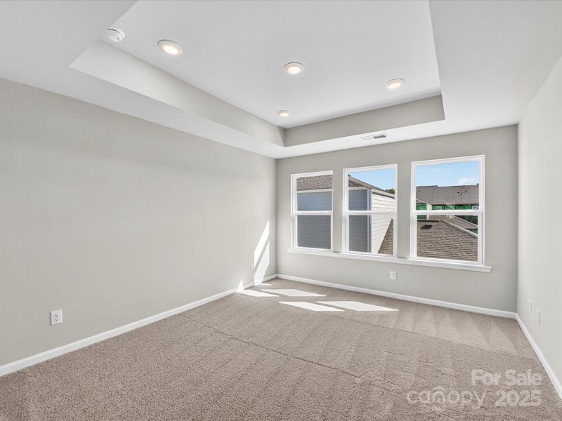 Spacious, unfurnished interior of a new home in North Creek Village - Townhomes, Huntersville (Image 29).