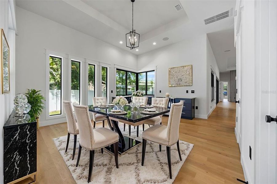 Furnished interior view inside a new home in , Tampa (Image 7).