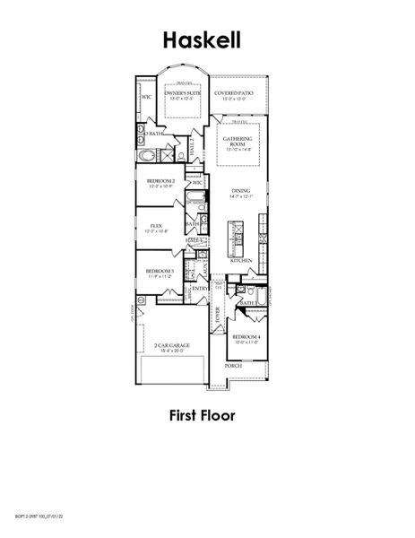 2D floor plan layout of this home in Mavera, Conroe, TX (Image 2). 2D floor plan layout of this home in Mavera, Conroe, TX (Image 2).