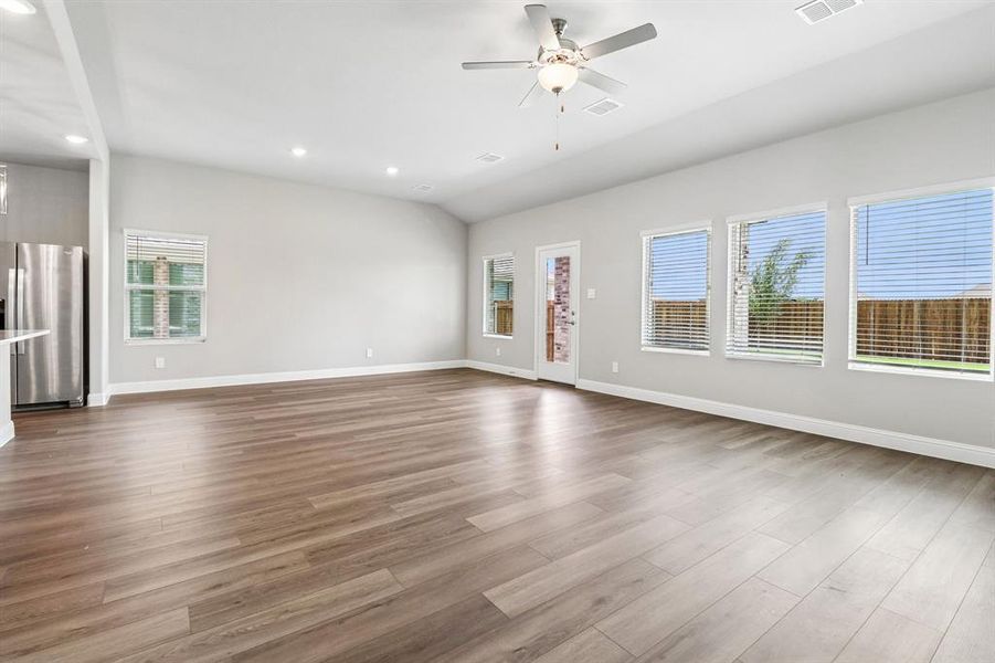 Spacious, unfurnished interior of a new home in Eastridge - Signature Series, Princeton (Image 16). Spacious, unfurnished interior of a new home in Eastridge - Signature Series, Princeton (Image 16).