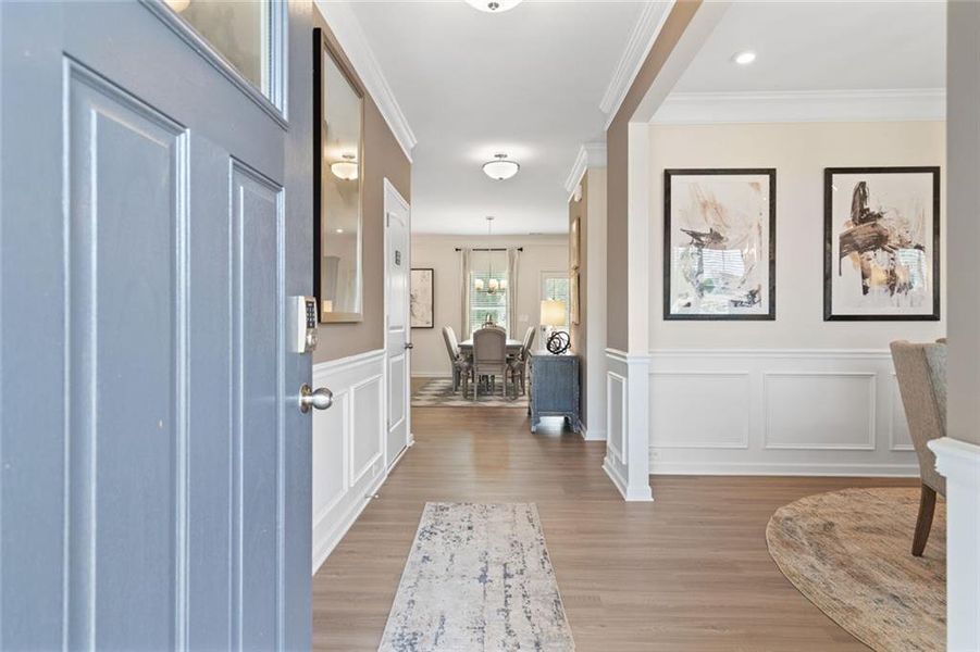 Furnished interior view inside a new home in Hawks View, Ringgold (Image 13).