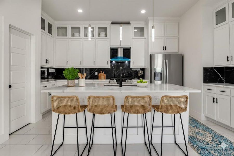 Kitchen Virtually Staged