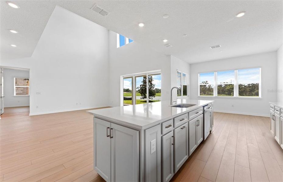 Furnished interior view inside a new home in Riverwood, Zephyrhills (Image 8).