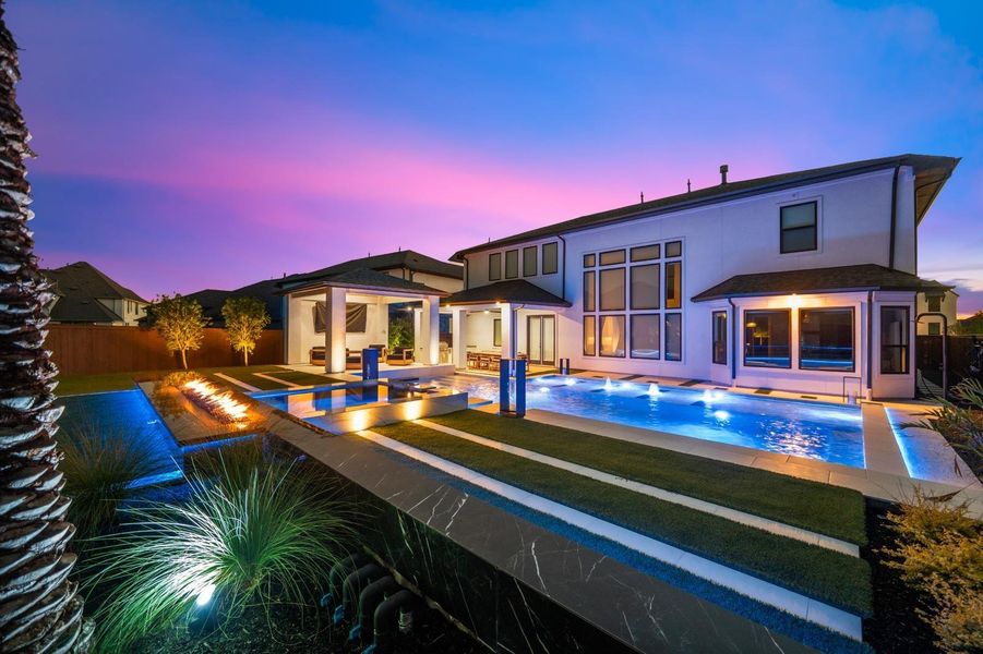 Exterior details and patio area of a home in , Cypress (Image 25). Exterior details and patio area of a home in , Cypress (Image 25).