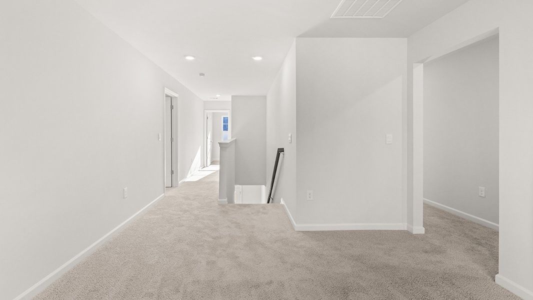 Spacious, unfurnished interior of a new home in Liberty Crossing, Braselton (Image 17).