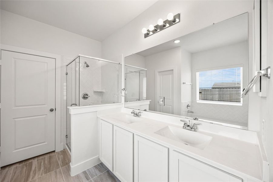 Furnished interior view inside a new home in River Ranch Meadows, Dayton (Image 11).