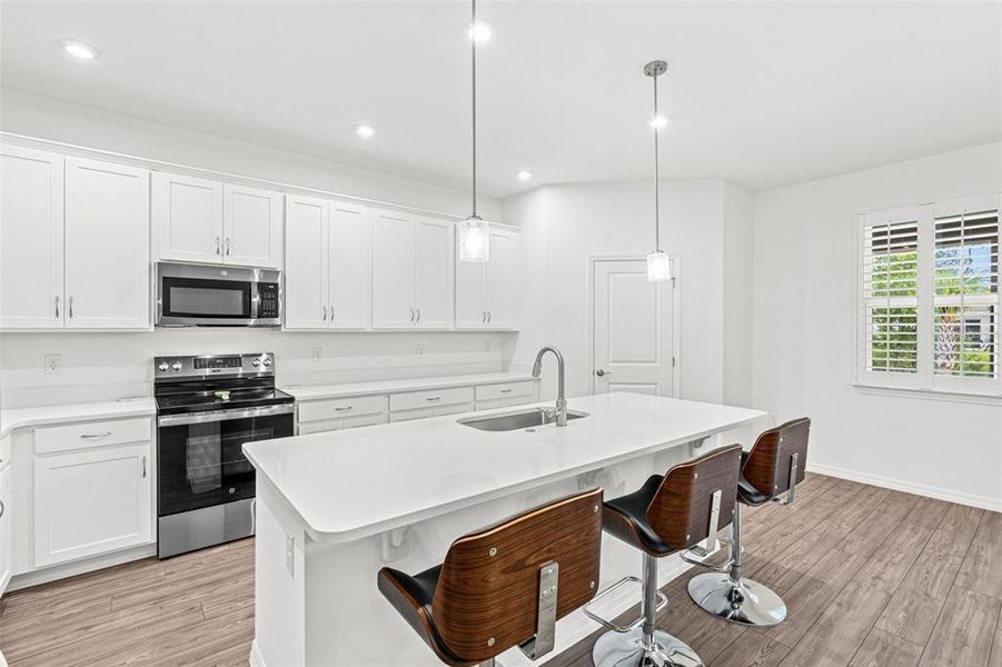 Furnished interior view inside a new home in , Deland (Image 14).
