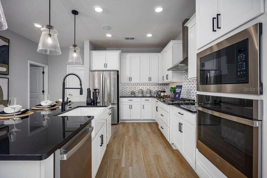 Furnished interior view inside a new home in Center Lake on the Park, St. Cloud (Image 13). Furnished interior view inside a new home in Center Lake on the Park, St. Cloud (Image 13).