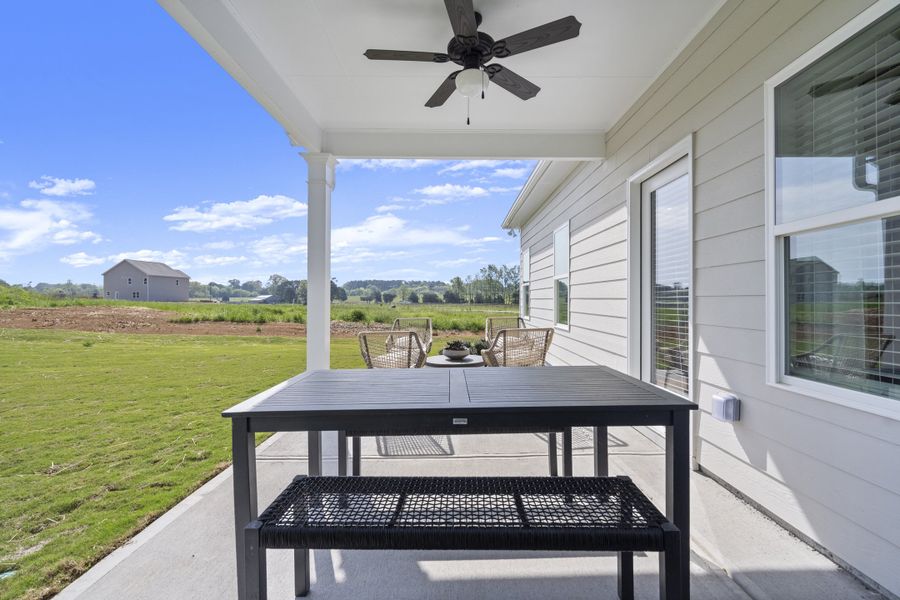 The Pearson - Optional Half Covered Patio