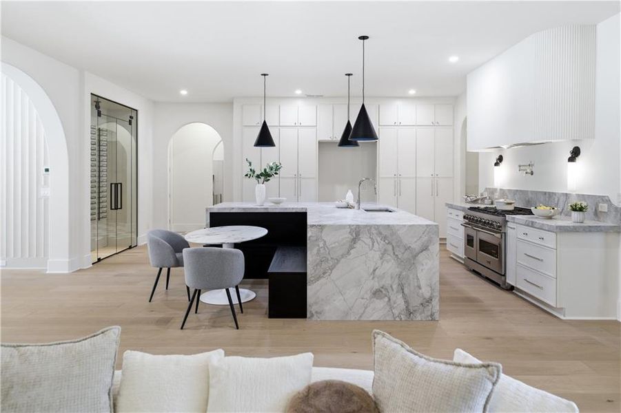 Furnished interior view inside a new home in , Lawrenceville (Image 67).