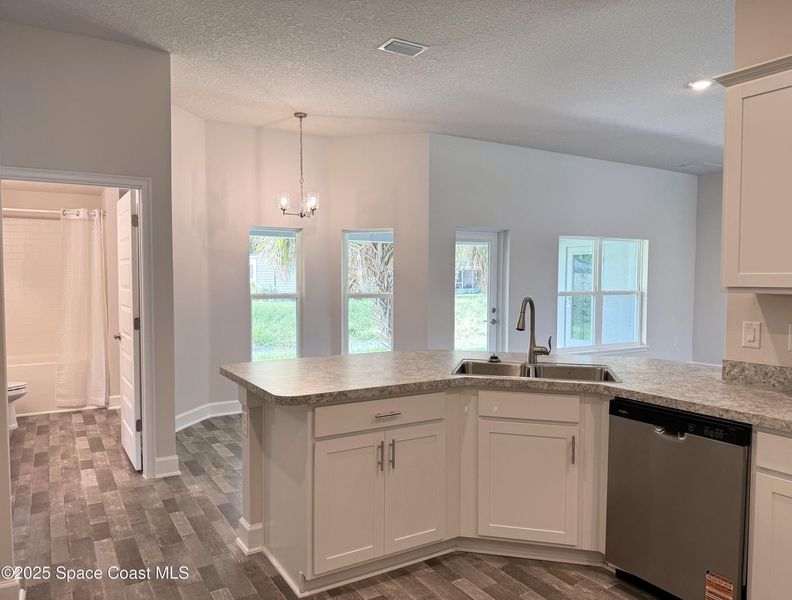 Furnished interior view inside a new home in Sebastian Highlands, Sebastian (Image 6).