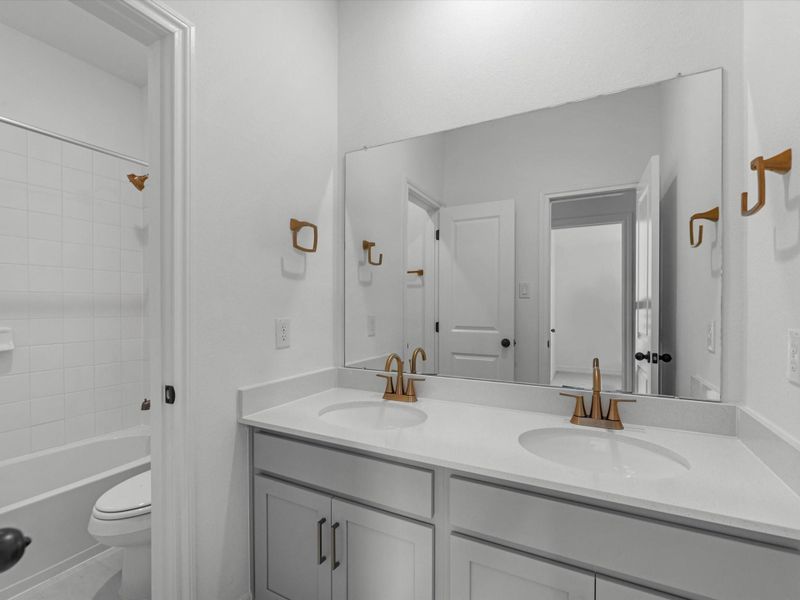 Furnished interior view inside a new home in Wildrye, Waller (Image 9).