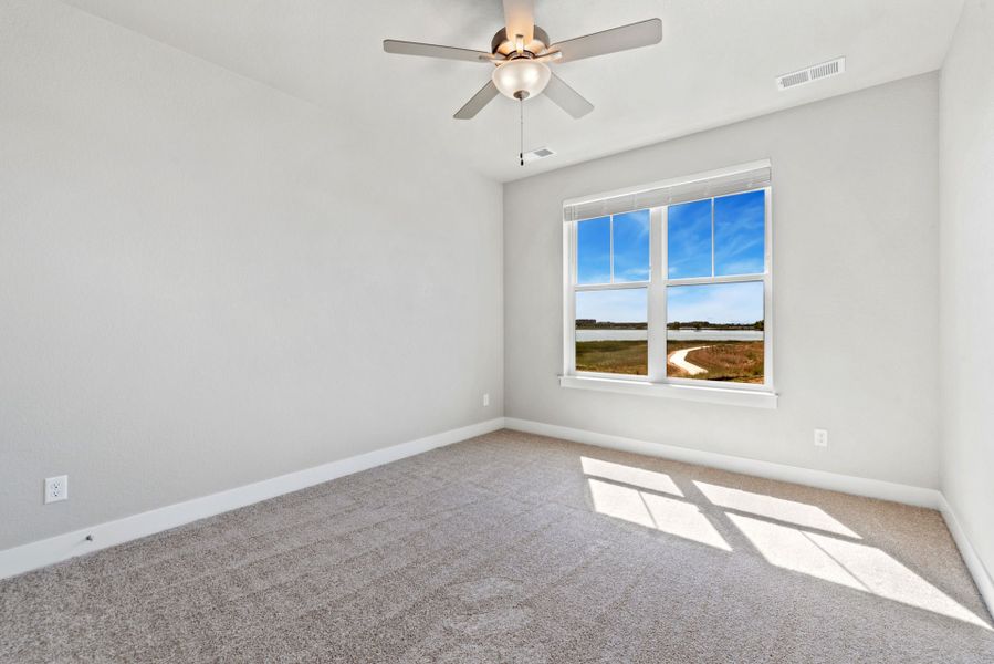 Spacious, unfurnished interior of a new home in The Lakes at Centerra, Loveland (Image 8). Spacious, unfurnished interior of a new home in The Lakes at Centerra, Loveland (Image 8).
