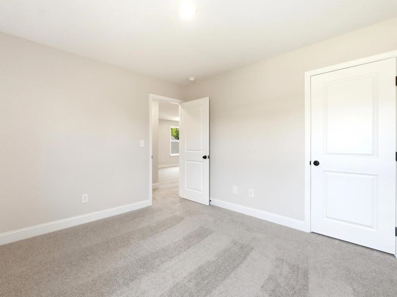 Representative unfurnished interior of a home built from the The Russell A by Davidson Homes LLC in Bailey Park, Fayetteville (Image 31). Representative unfurnished interior of a home built from the The Russell A by Davidson Homes LLC in Bailey Park, Fayetteville (Image 31).