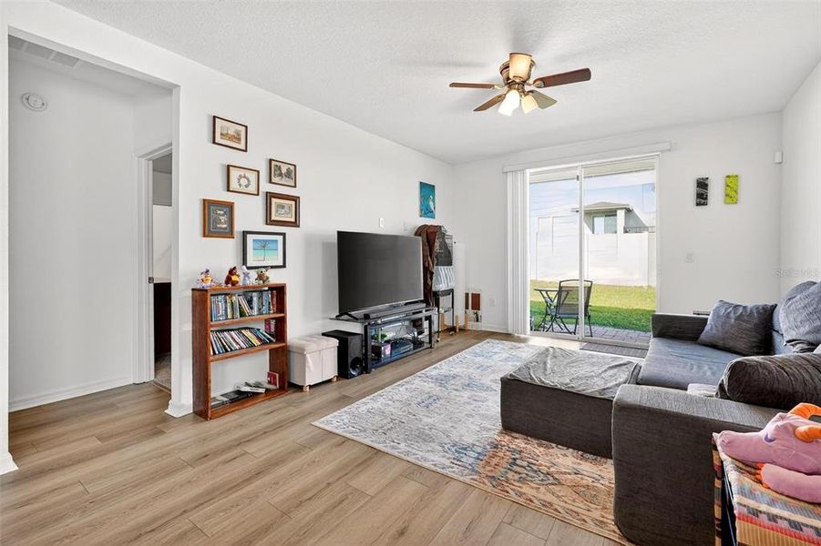 Furnished interior view inside a new home in Deer Run at Crosswinds, Davenport (Image 9).