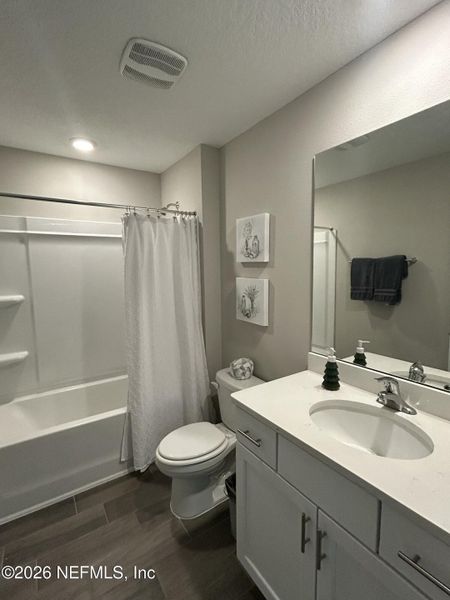 Furnished interior view inside a new home in Dorado at Entrada, St. Augustine (Image 13).