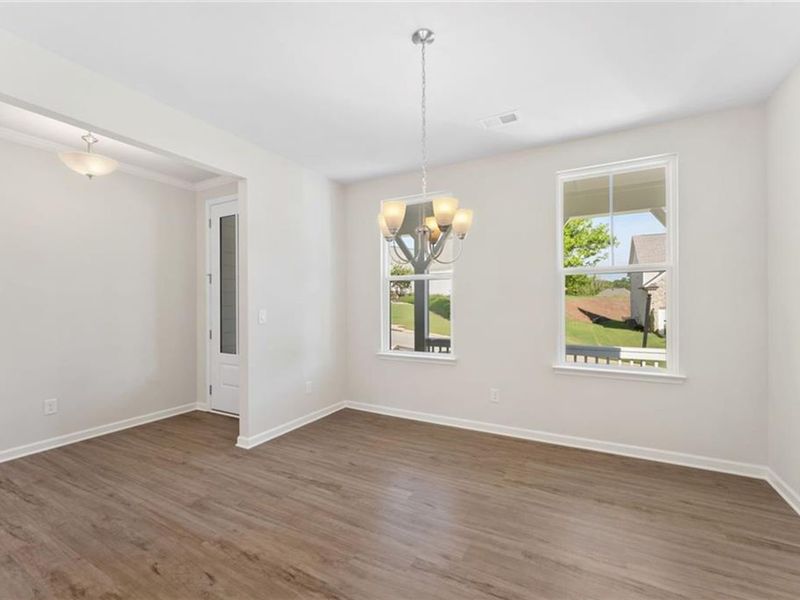 Spacious, unfurnished interior of a new home in Riverwood, Dallas (Image 9). Spacious, unfurnished interior of a new home in Riverwood, Dallas (Image 9).