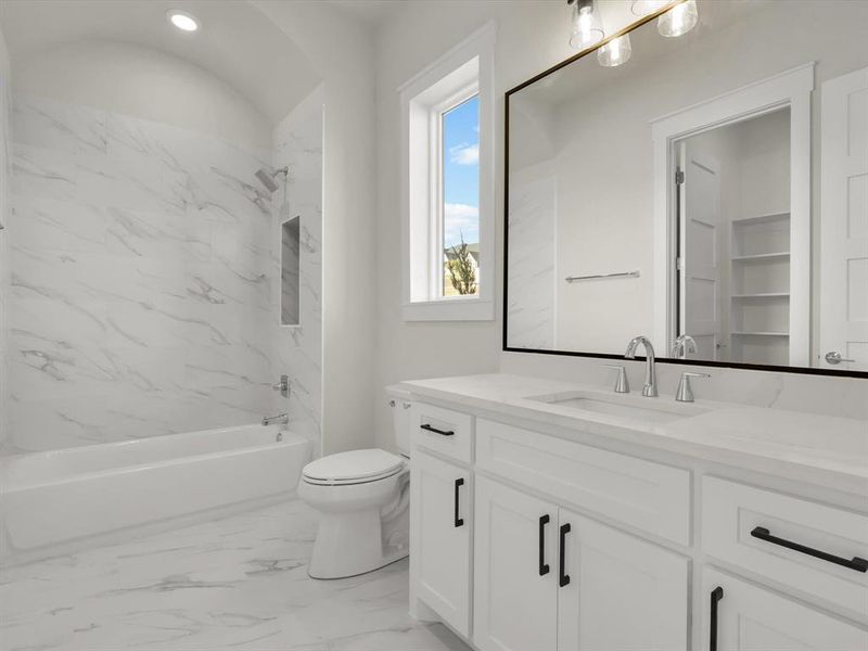 Furnished interior view inside a new home in , Fort Worth (Image 6).