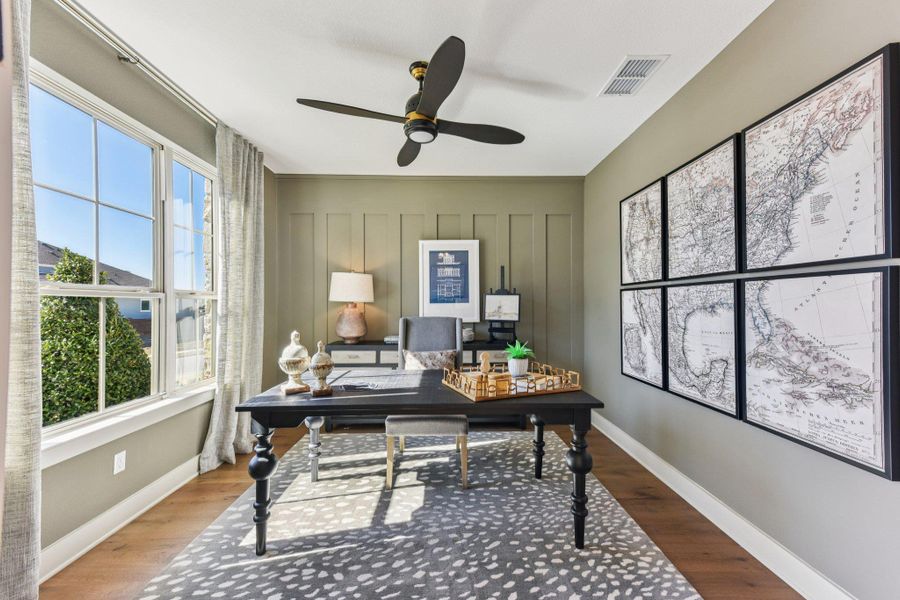 Furnished interior view inside a new home in Provence 70s, Austin (Image 6).