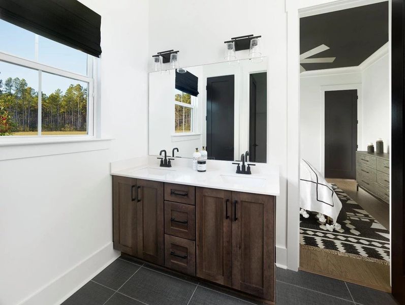 Representative furnished interior of a home built from the Witherbee by Ashton Woods in Midtown at Nexton, Summerville (Image 12).