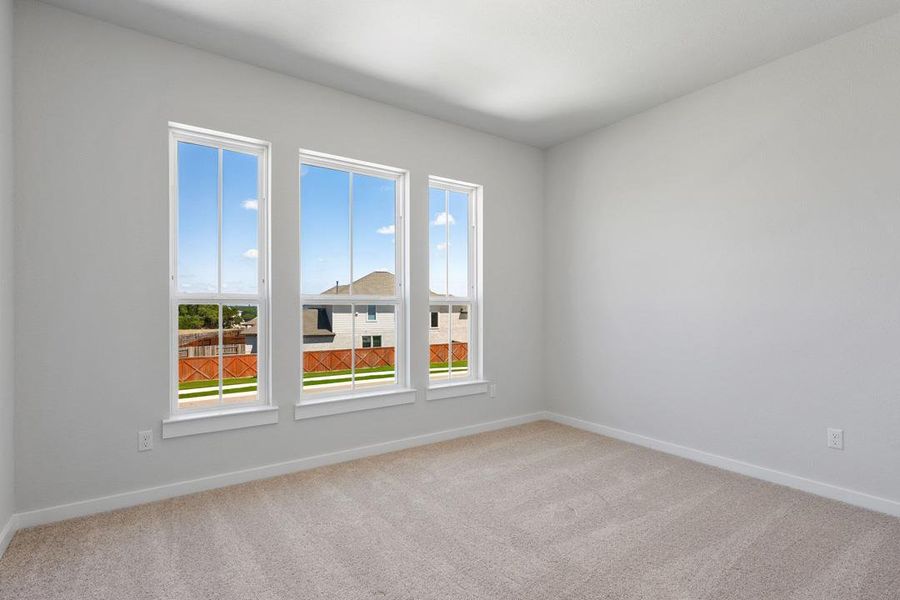 Spacious, unfurnished interior of a new home in Lariat, Liberty Hill (Image 19). Spacious, unfurnished interior of a new home in Lariat, Liberty Hill (Image 19).