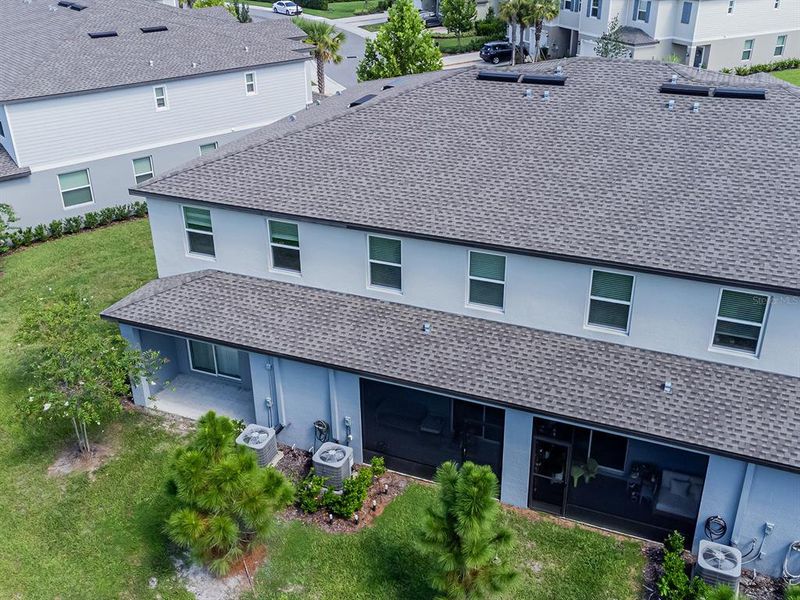 Front exterior of a new home in , Land O' Lakes, FL, highlighting curb appeal (Image 19).